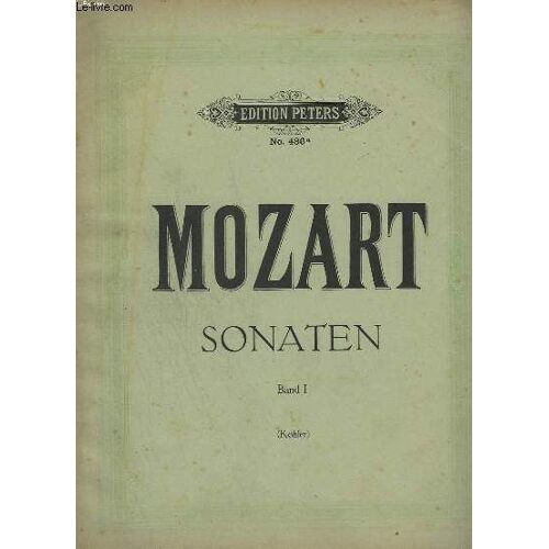 Sonaten - Band 1 : De 1 A 9.