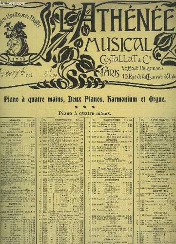 L'athenee Musical - N° 2487 Bis - Op.22 : Capriccio Brillant - H Moll / B Minoe / Si Mineur - Pianoforte Ii.
