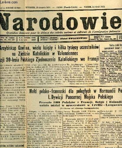 Narodowiec, Rok 46, Aout 1954