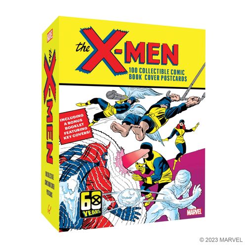 Marvel The X-Men: 100 Collectible Comic Book Cover Postcards