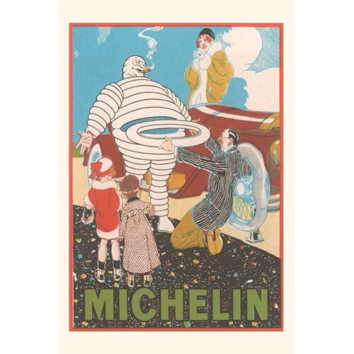 Vintage Journal Michelin Man Saves The Day
