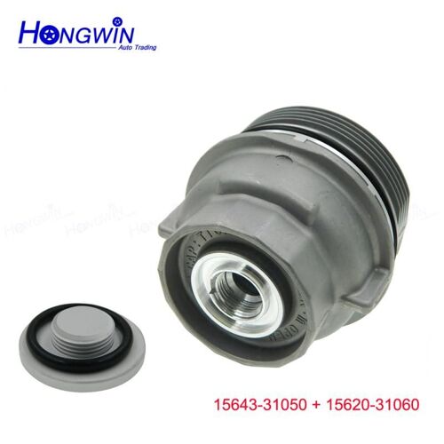 Set Ensemble De Bouchon De Filtre À Huile 15620  31060 + Bouchon De Vidange 15643-31050 Pour Toyota Lexus Sienna Rav4 Venza Camry Avalon Highlander Nipseyteko