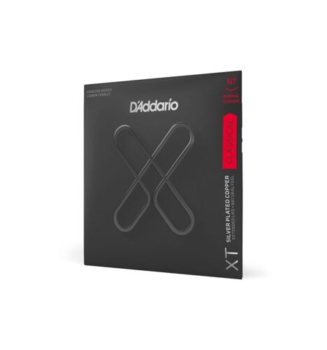 D'addario Xtc45ff - Jeu De Corde Xt Dynacore Carbone Guitare Classique, Tension Normal