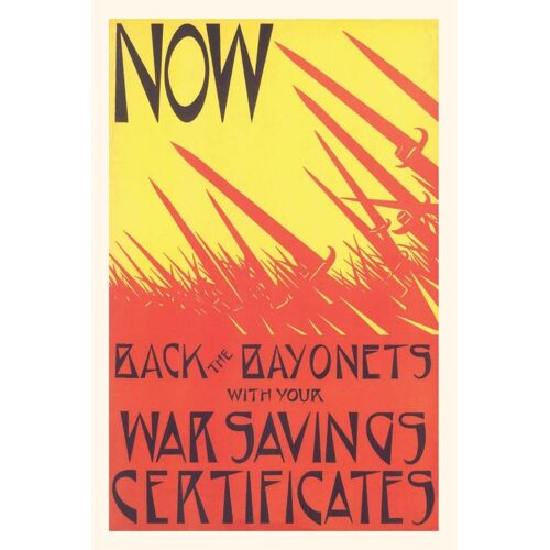 Vintage Journal Buy Bonds Poster