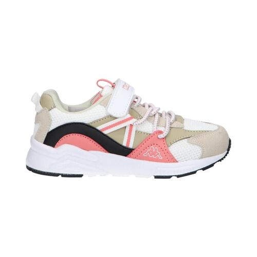 Kappa Baskets Junior Blanche Et Rose