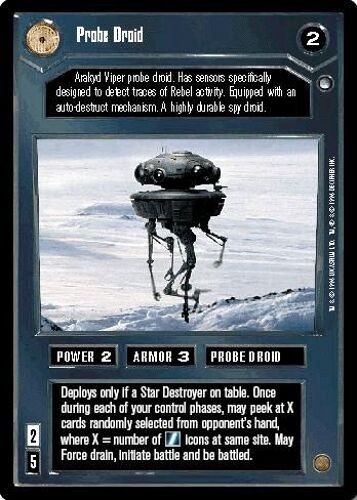 Star Wars Ccg - Hoth - Probe Droid