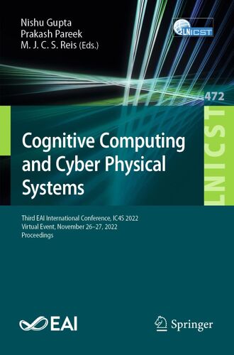 Cognitive Computing And Cyber Physical Systems