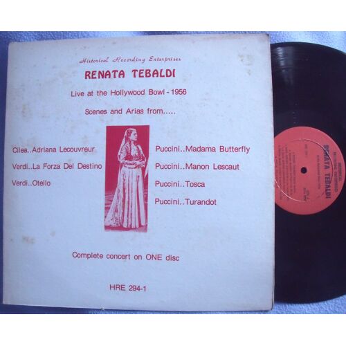 Live At The Hollywood Bowl 1956 Scenes And Arias