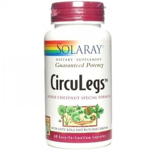 Solaray Circulegs 60 Caps 