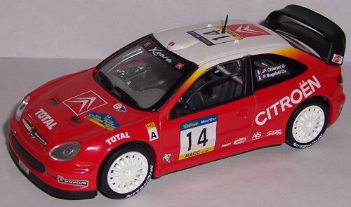 Citroën Xsara Wrc Rallye - Voiture Miniature 1/43ème Solido N°1567