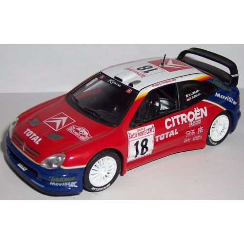 Citroën Xsara Wrc De 2003 - Voiture Miniature 1/43ème Solido Édition Limitée