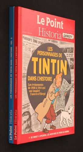 Le Point Historia : Les Personnages De Tintin Dans L Histoire (Les Événements Qui Ont Inspiré L Oeuvre D Hergé) (2 Volumes)