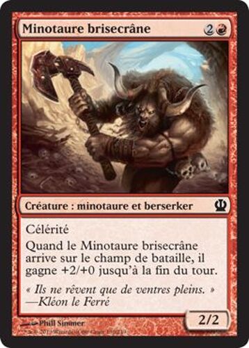Minotaure Brisecrane - Theros - C