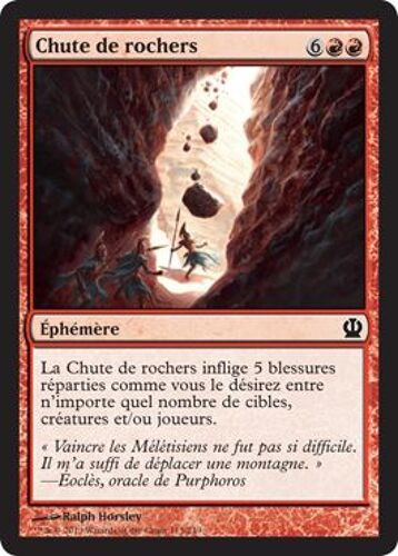Chute De Rochers - Theros - C