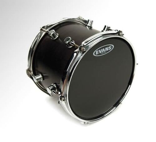 Evans 12" Hydraulic Black Tom Drumhead