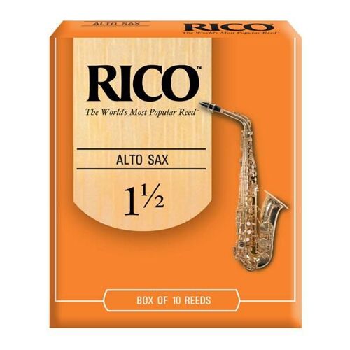 Rico Alto #1.5 (Pack Of 10) Saxophone Reeds