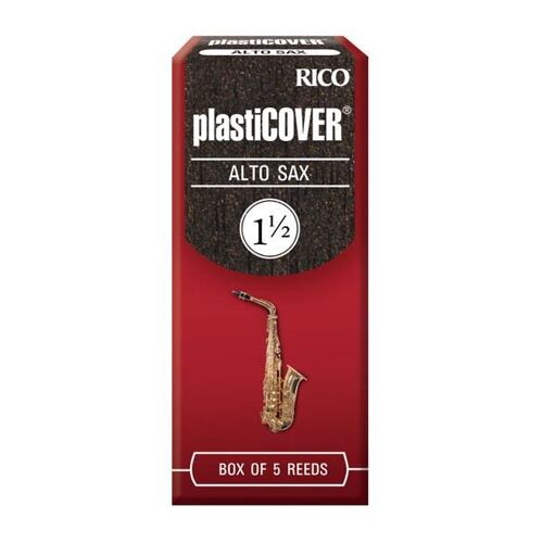 Rico Plasticover Alto #1.5 (Pack Of 5) Saxophone Reeds