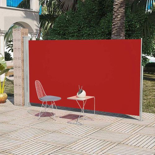 VidaXL Paravent Store vertical Patio Terrasse 160 x 300 cm Rouge