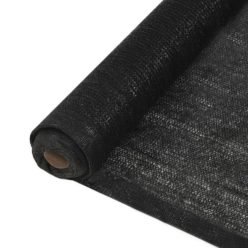 Vidaxl Filet Brise-Vue Pehd 1,5x50 M Noir 150 G/M²
