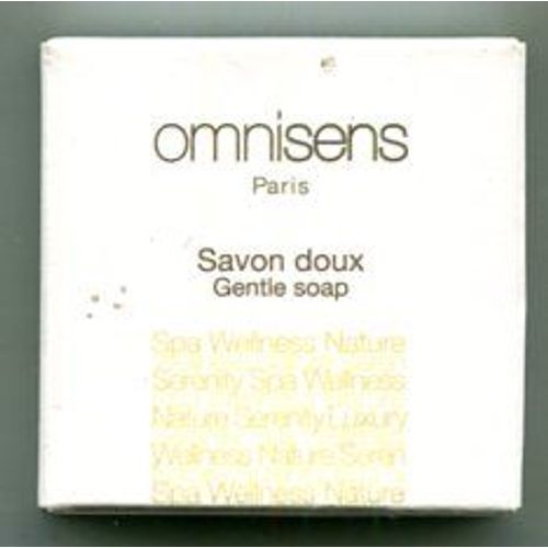 Mini Savon - Doux - " Omnisens - Paris " - 20 Grs