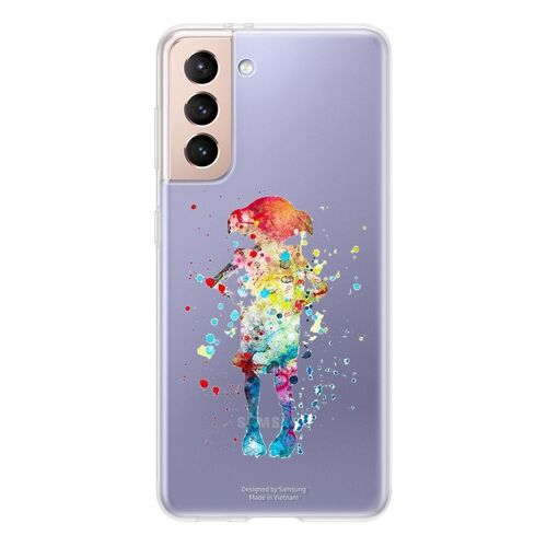 Coque Transparente Pour Samsung Galaxy S21 Dobby Colore