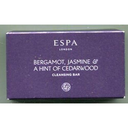 Mini Savon - " Espa London " - " Bergamot, Jasmine & A Hint Of Cedarwood " - 30 Grs