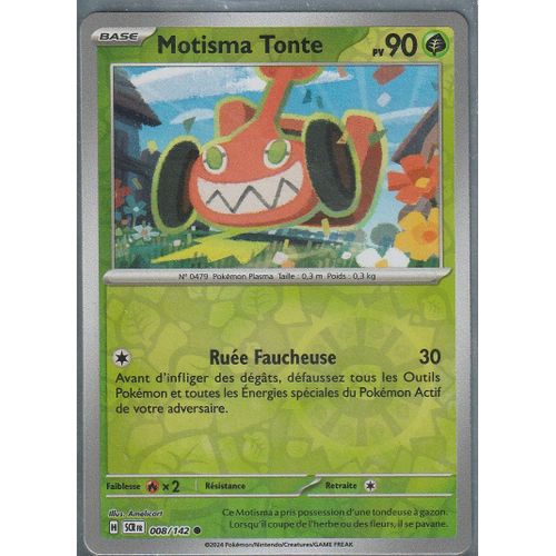 Carte Pokémon - Motisma Tonte - 008/142 - Reverse - Ev7 Couronne Stellaire