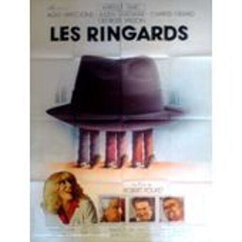 Les Ringards - Robert Pouret - Mireille Darc - Affiche De Cinéma Pliée 120x160 Cm
