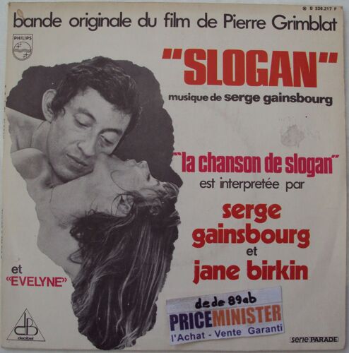 B O Du Film De Pierre Grimblat " Slogan " Musique De Serge Gainsbourg.