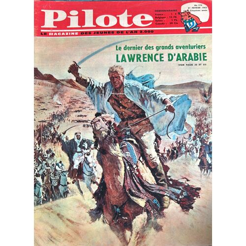 Pilote Le Magazine Des Jeunes De L´An 2000 N°174 - 21 Fevrier 1963