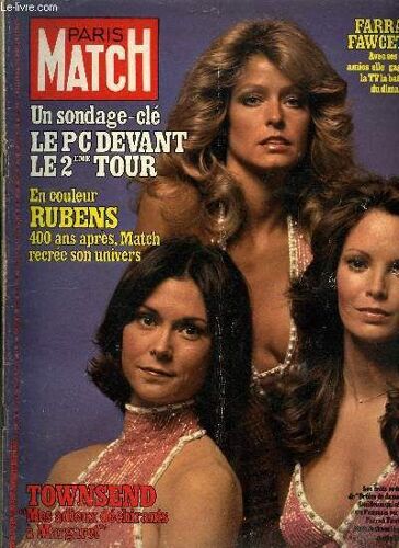 Paris Match N° 1499 - Farrah Fawcett Après L Amérique Se Lance A La Conquête Des Français, Jean Marc Cerrone, Le Fils Du Savetier, Est Devenu Financier En Chantant, Jean Rochefort, Après Le César, Est(...)