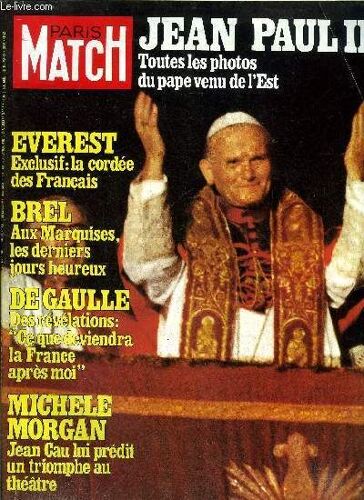 Paris Match N° 1535 - Le Prince Reza Veut Devenir En Amérique Un As De L Aviation, Robert Hossein : Il Y A Vingt Ans Que J Attendais Hugo, Olivia La Partenaire De Travolta N Est Amoureuse Que De Ses(...)