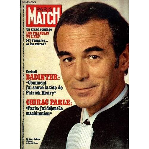 Paris Match N° 1445 - Brigitte Fossey : Sa Fille, C Est Elle Dans Jeux Interdits, Francis Bacon : 8000 Parisiens En Un Jour Pour Le Peintre Le Plus Cher Du Monde, Kiki Caron, Maman D Un Bébé Nageur(...)