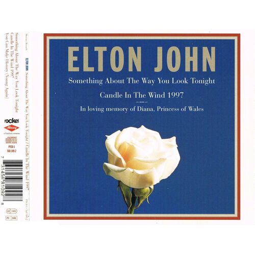 Elton John - Something About The Way You Look Tonight / Candle In The Wind 1997 - Maxi-Single