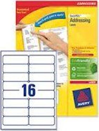 AVERY Zweckform Etiquettes adresse QuickPEEL, 99,1 x 33,9
