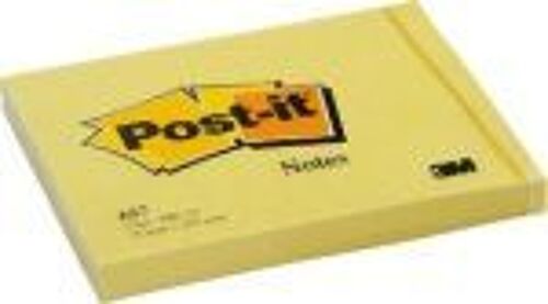 1 Post It 102x76 100 Feuilles Bloc Jaune. 76 X 102 Mm. [Fournitures De Bureau]