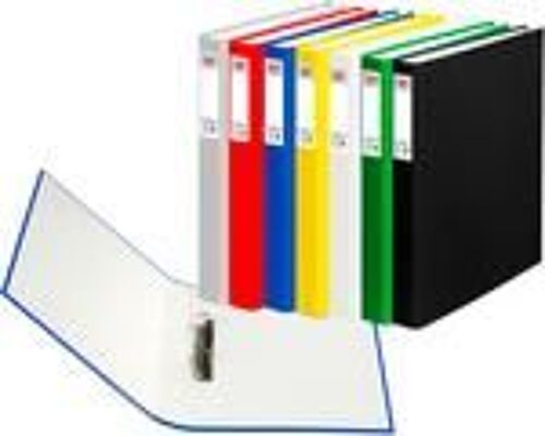 Classeur 2 Anneaux Max.File Protect, A4, Dos De 40 Mm, Noir