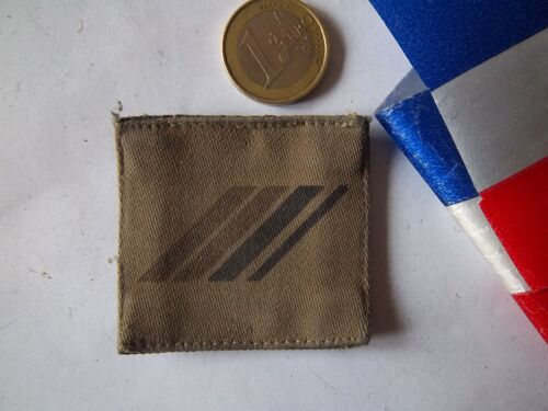 Écusson Grade Galon Militaire Camouflage Désert