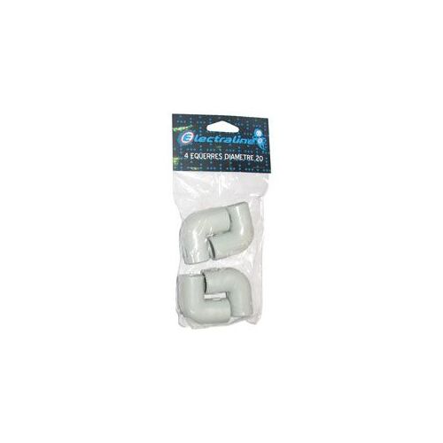 ELECTRALINE COUDE IRO D.20 SAC 4 PIECES