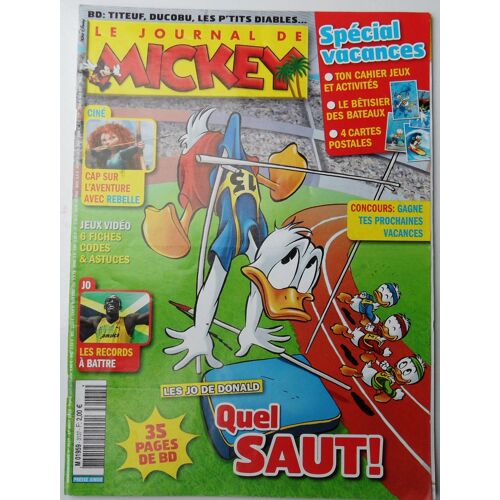 Journal De Mickey N° 3137 - Quel Saut - 1er Aout 2012 -