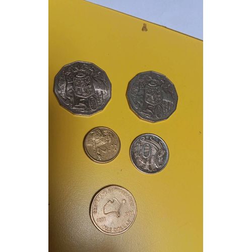 Monnaies Australie Lot 5 Pièces Ref 3318