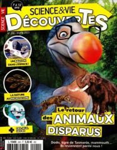 Science & Vie Découvertes 290 Le Retour Des Animaux Disparus