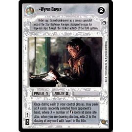 Star Wars Ccg - Hoth - Wyron Serper