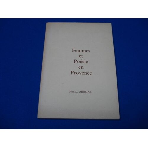 Femmes Et Poésie En Provence