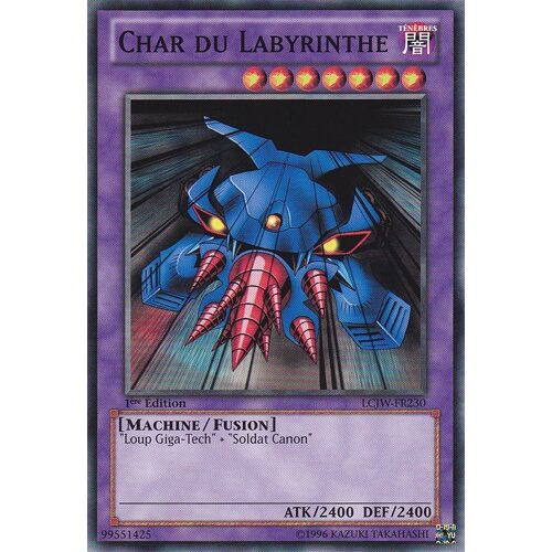 Yu Gi Oh! - Lcjw Fr230 - Char Du Labyrinthe