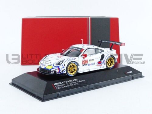 Ixo 1/43 Le43049 Porsche 911 (991) Rsr - Gtlm Class Petit Le Mans 2018 Diecast Modelcar-Ixo
