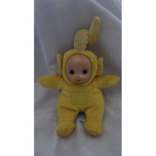 Peluche teletubbies jaune LAA LAA 18 cm TOMY