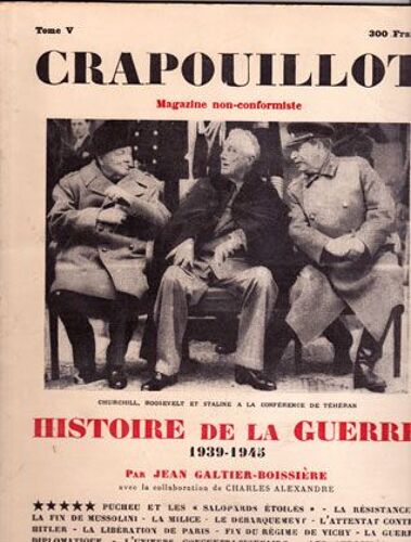 Histoire De La Guerre 1939-1945 : Tome V Seul
