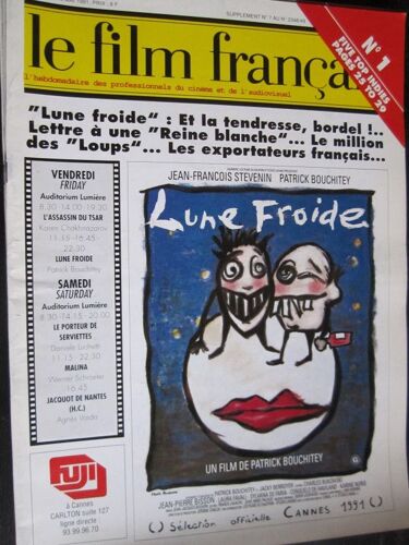 Le Film Francais Hors-Série N°1 (Édition Quotidienne Durant Le Festival De Cannes) 1991.