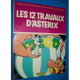 Les 12 Travaux Asterix Dargaud Grand Format Eo 4t 1976